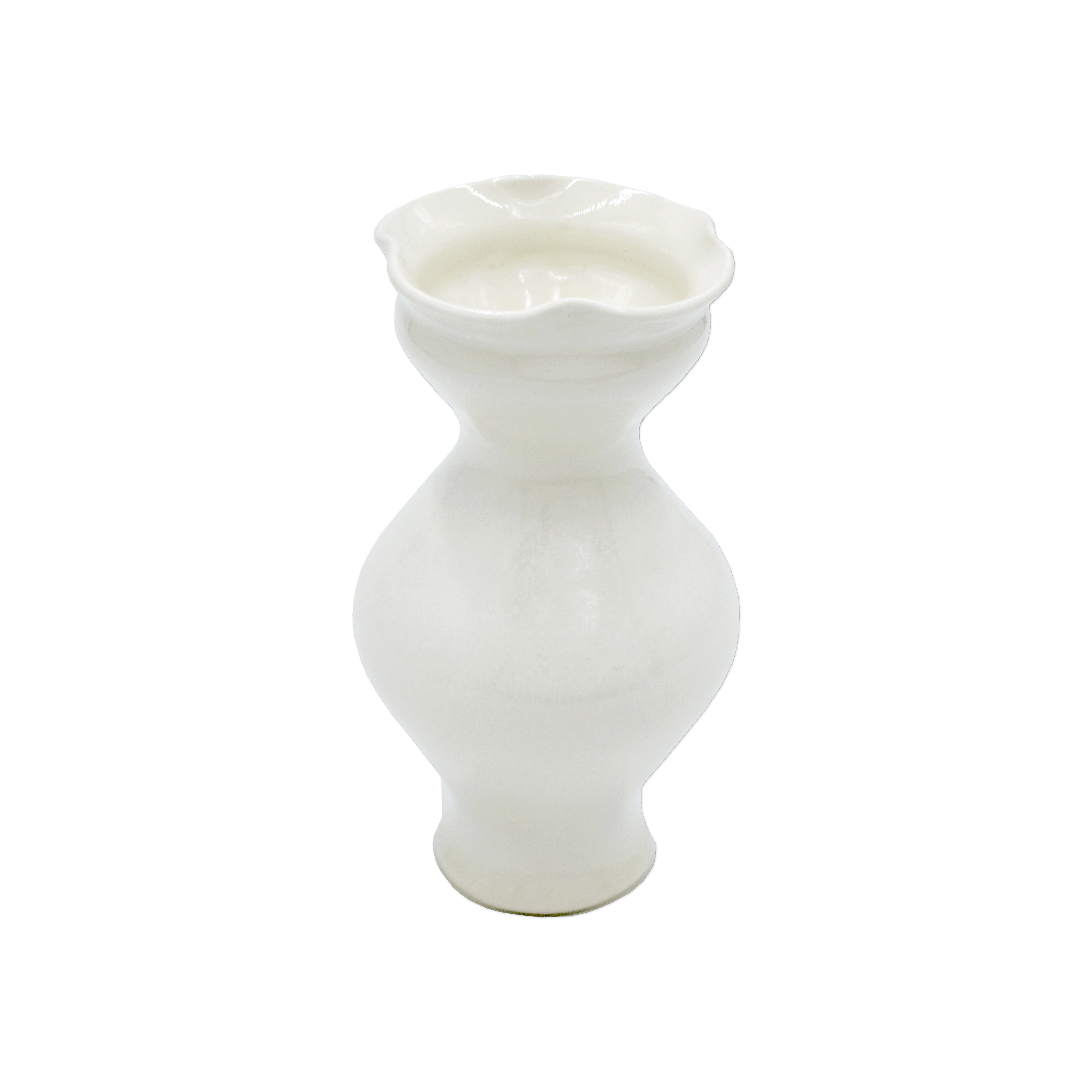 Porcelain Bud Vase White