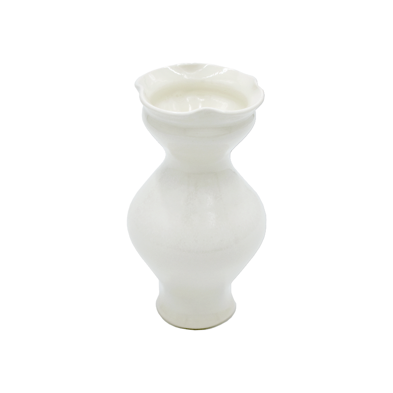 Porcelain Bud Vase White