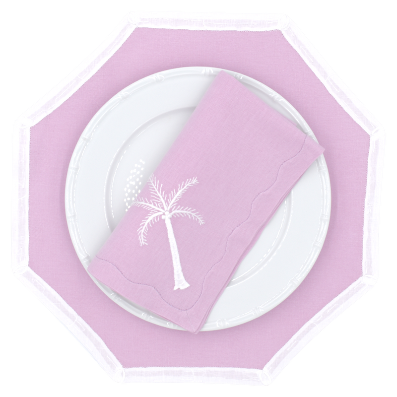 Bamboo Placemat Lilac, Set of 2