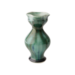 Porcelain Bud Vase Green
