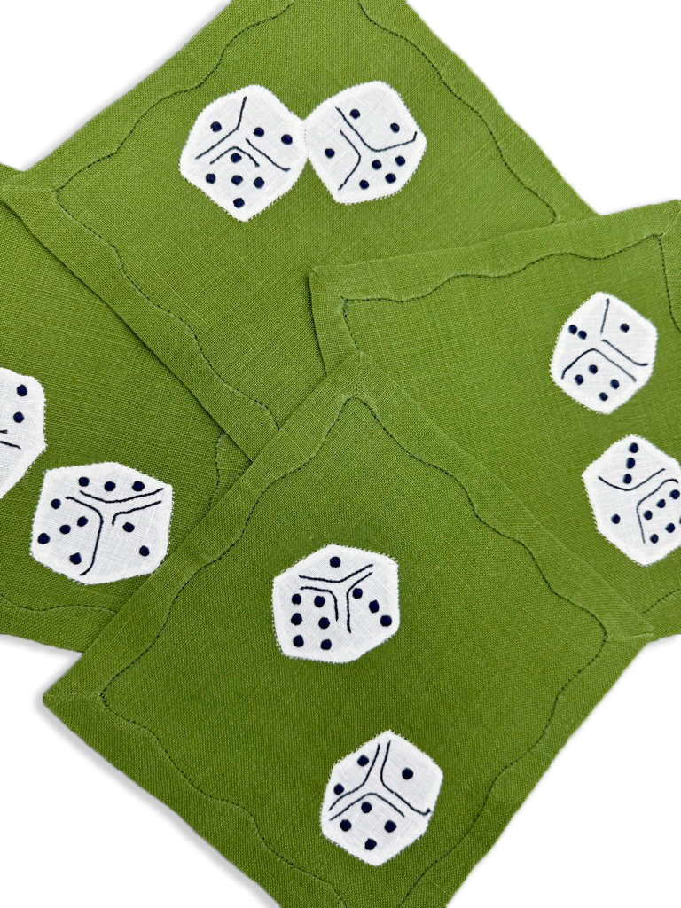 Roll the Dice, Set of 4 - New