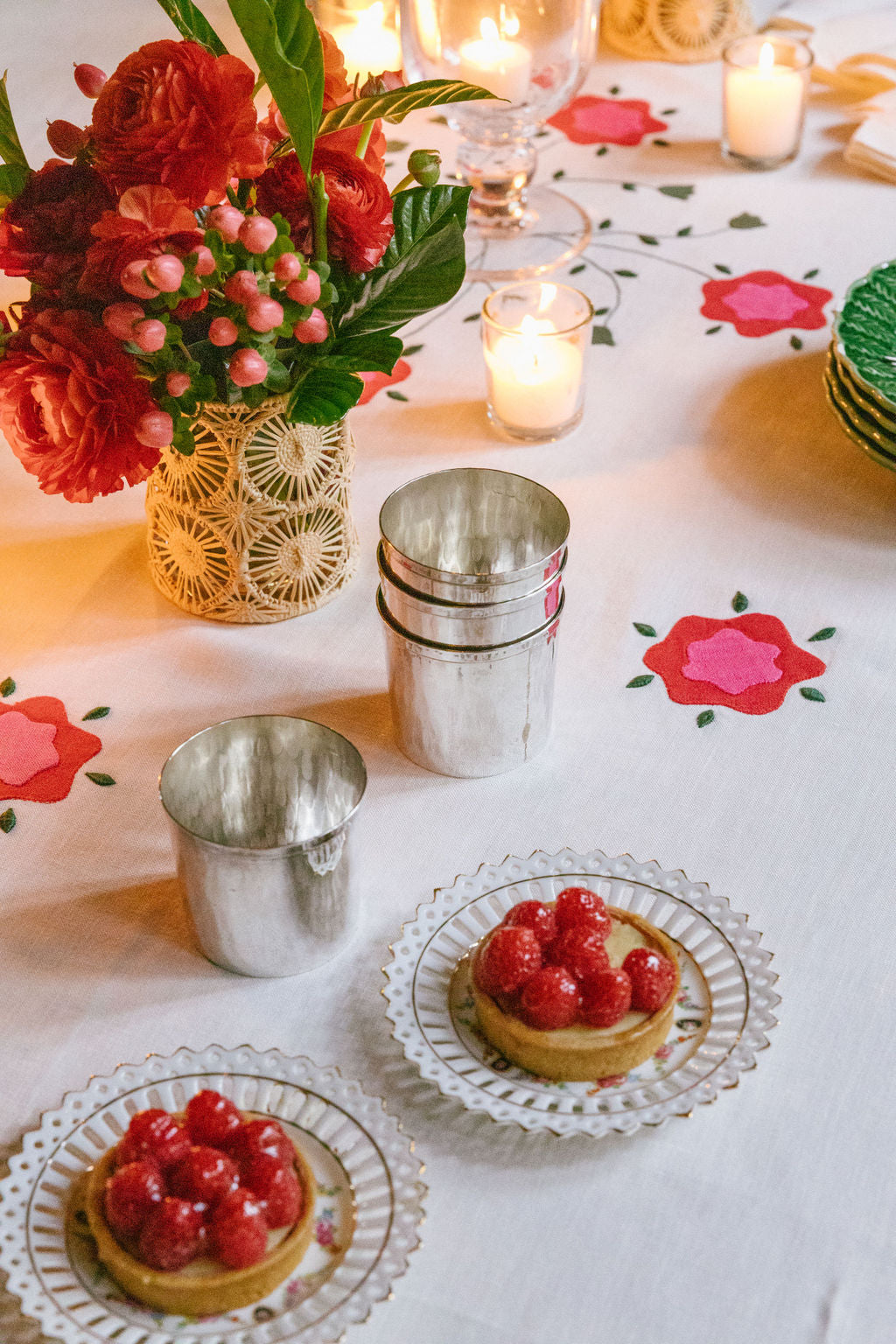 Marguerite Tablecloth - Last Few!