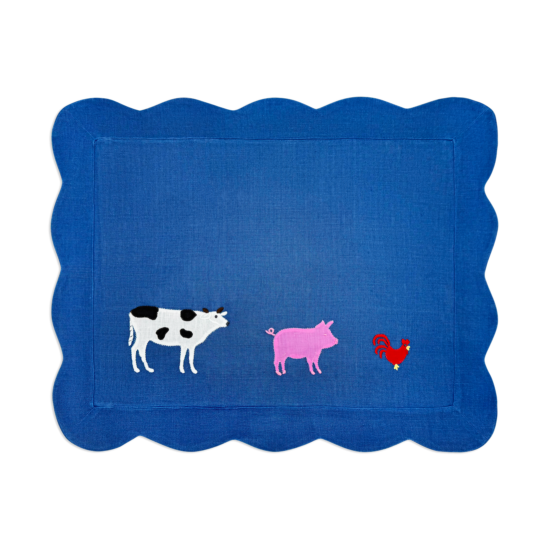 Animal Farm Baby Boudoir Pillow Blue - New