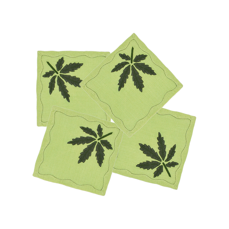 Mary Jane Cocktail Napkins, Set of 4