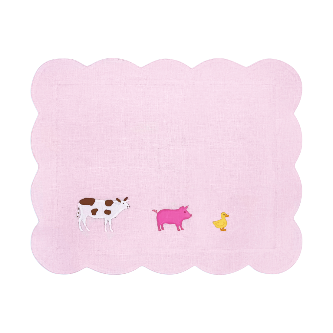 Animal Farm Baby Boudoir Pillow Pink - New