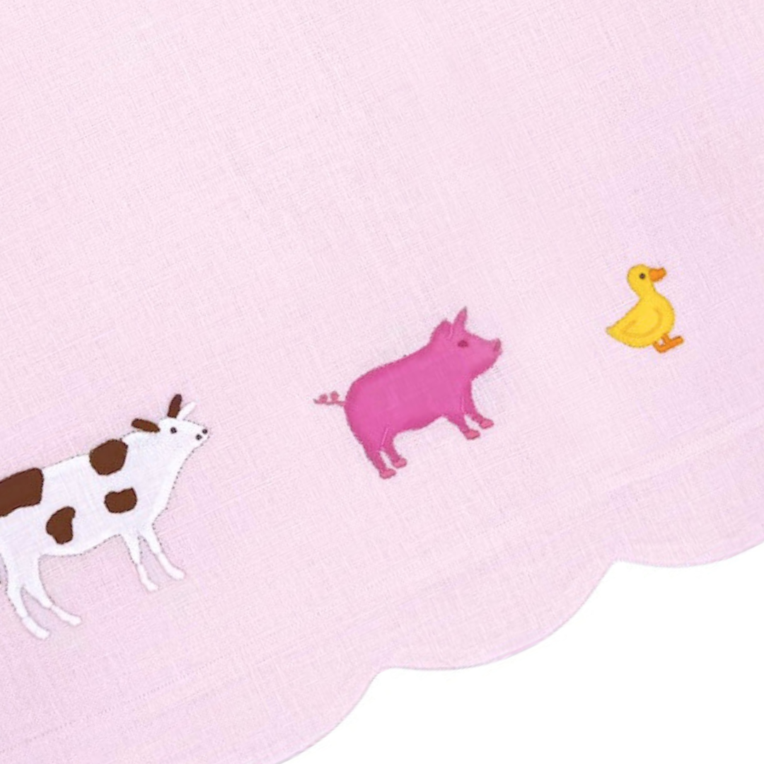 Animal Farm Baby Boudoir Pillow Pink - New