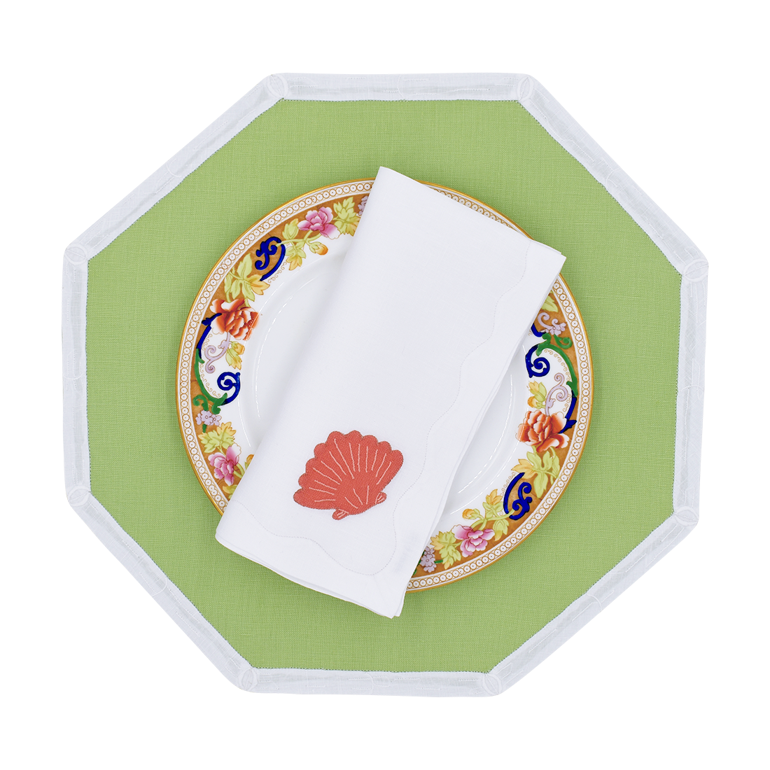 Bamboo Placemat Lime, Set of 2
