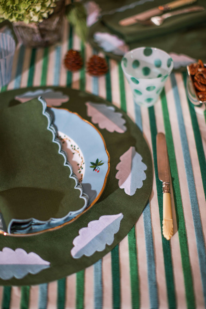 Harvest Placemats Green, Set of 2