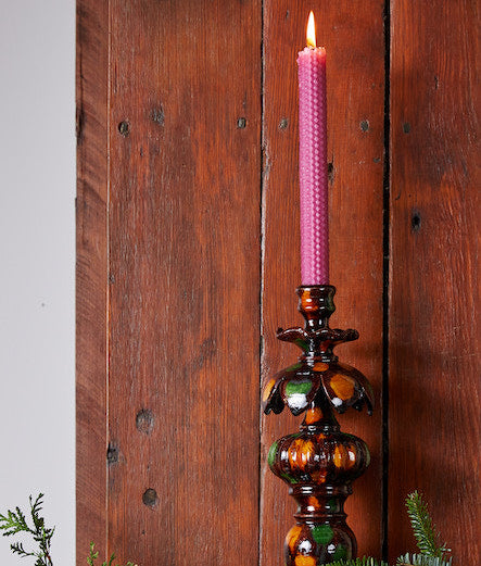 Handcrafted Candleholder, Sandlewood
